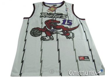 Camiseta Carter #15 Toronto Raptors Blanco